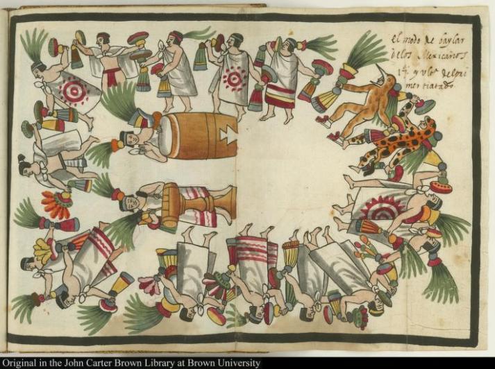 tovar manera de baylar de los indigenas